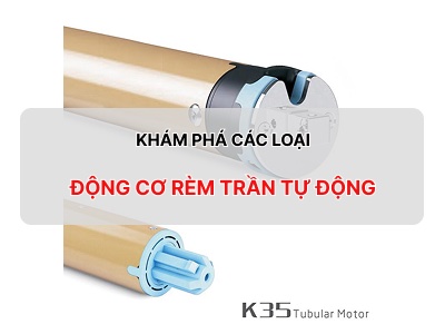 Khám phá các loại động cơ rèm tự động - Xu hướng nội thất thông minh không thể bỏ qua